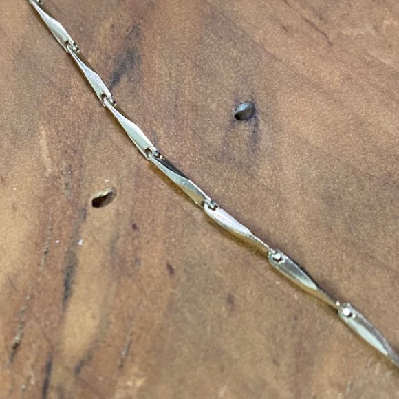 Pilgrim Gold-Plated Linked Bar Chain Necklace - Picture 2 of 4